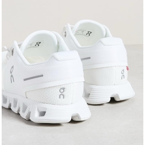 Men On Running Cloud 6 unique color, White / White athletic Sneakers ☠️Original box